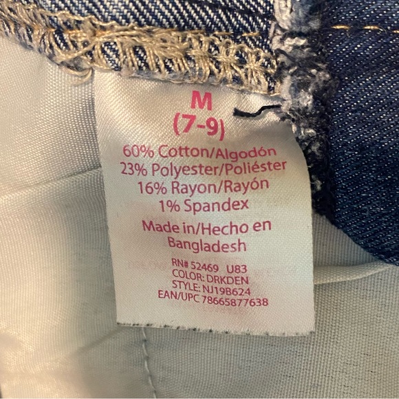 NOBO Relaxed Fit Denim Overalls Size M 7-9 - Picture 5 of 7